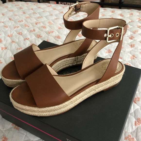 Vince Camuto Shoes - Vince Camuto Kathalia Espadrille wedge Sandal 7.5M